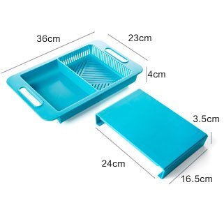 Multifunction Chopping Blocks Sinks Drain Basket