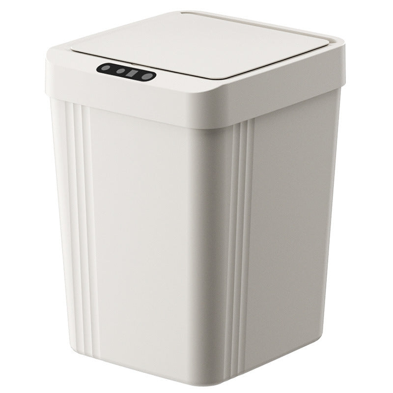 Automatic Smart Induction Trash Can With Lid