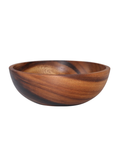 Kitchen Natural Wooden Bowl