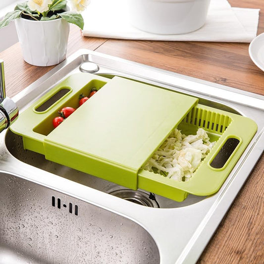 Multifunction Chopping Blocks Sinks Drain Basket