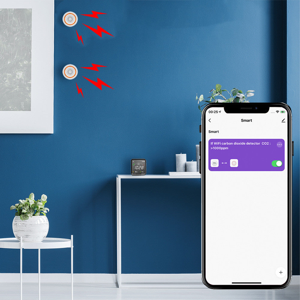 Smart Home Temperature And Humidity Sensor